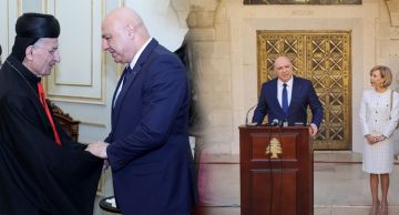 الرئيس عون من بكركي: متفائل.. ومستمرون في تطبيق قرار حصرية السلاح!