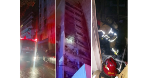 الدفاع المدني: إخماد حريق داخل فندق في الحمراء وإجلاء مصابين بضيق في التنفس