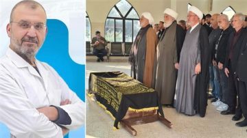 مدينة صور شيعت ابنها الدكتور حسن شقير