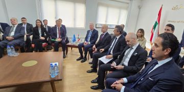 رجي أمام وفد مجلس الأمن: حصر السلاح مصلحة لبنانية رجي أمام وفد مجلس الأمن: حصر السلاح مصلحة لبنانية