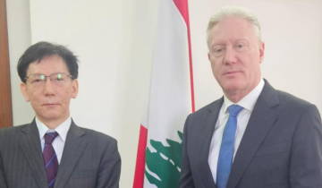 رجي استقبل سفير اليابان في زيارة وداعية وأشاد بجهوده لتعزيز العلاقات الثنائية