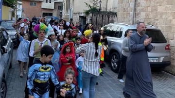 رعية القديس مار توما للروم الأرثوذكس في صور تحتفل بعيد البربارة