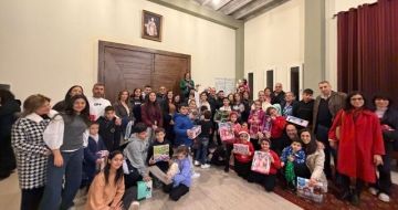 رعية مار عبدا كفرمسحون- جبيل أقامت احتفالا ميلاديا رعية مار عبدا كفرمسحون- جبيل أقامت احتفالا ميلاديا