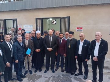 مرده البقاع مشاركا في افتتاح معمل الاوكسجين الطبي في مستشفى راشيا الحكومي