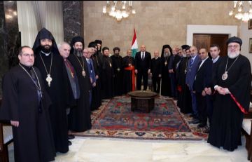 الرئيس عون عقد لقاءات متنوعة واستقبل مجلس كنائس الشرق وكرم ميشال افرام : لتوطيد الحضور المسيحي في الشرق ليكون فاعلا ومؤثرا وثابتا