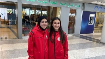 ابنتا النجارية الجنوبية ملك حسين ولامار حسين تشاركان في المنتخب اللبناني للمباريات القائمة في السعودية
