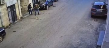 بالفيديو كلب يهاجم رجلا مسنا وتدخل سريع ينهي الهجوم بالفيديو كلب يهاجم رجلا مسنا وتدخل سريع ينهي الهجوم