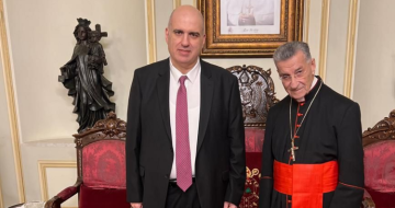 لويس لحود زار الراعي وعرض معه أوضاع القطاع الزراعي