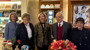 اللبنانية الأولى زارت معرض الأعياد والتسوق في المتحف الوطني اللبنانية الأولى زارت معرض الأعياد والتسوق في المتحف الوطني