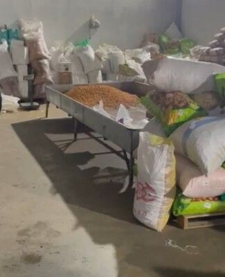 ضبط هنغار بداخله اطنان من المواد الغذائية الفاسدة والمكسرات في سهل البقاع