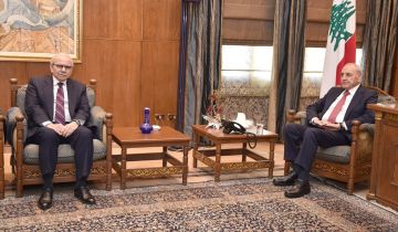 بري يستقبل سلام ويهنئ نظيره العراقي