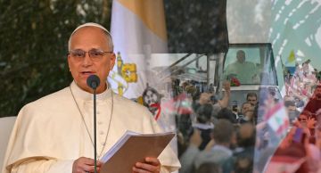 البابا لاوون الرابع عشر قبيل مغادرته لبنان: المغادرة أصعب من القدوم.. بارك الله اللبنانيين وإلى اللقاء! البابا لاوون الرابع عشر قبيل مغادرته لبنان: المغادرة أصعب من القدوم.. بارك الله اللبنانيين وإلى اللقاء!