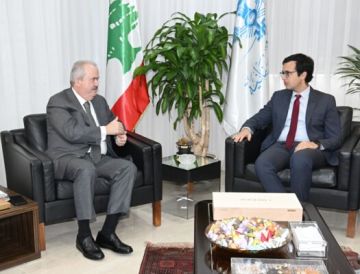جابر بحث مع ممثل صندوق النقد الدولي مسار الإصلاحات المالية والتنسيق القائم