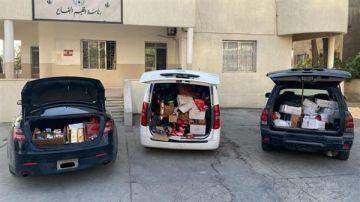 مستودع مشبوه... وضبط مواد تبغية مهربة ومقلدة!