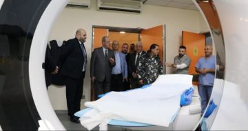 ناصر الدين في افتتاح جهاز CT Scan في مستشفى بيروت الحكومي: لن نألو جهدا لمتابعة دعم المستشفى ناصر الدين في افتتاح جهاز CT Scan في مستشفى بيروت الحكومي: لن نألو جهدا لمتابعة دعم المستشفى