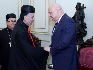 رئيس الجمهورية بعد لقائه البطريرك الراعي: الاتصالات الدبلوماسية لم تتوقف من اجل ابعاد شبح الحرب عن لبنان