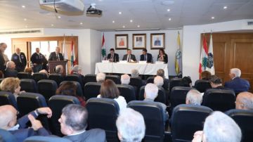 الحلو في الجمعية العمومية للرابطة المارونية: مستمرون في الدفاع عن حقوق الموارنة ولبنان بلا كلل الحلو في الجمعية العمومية للرابطة المارونية: مستمرون في الدفاع عن حقوق الموارنة ولبنان بلا كلل