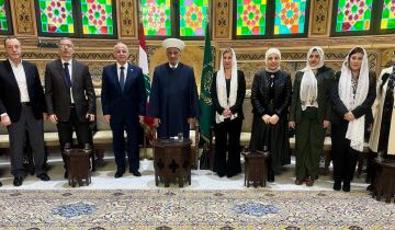 المفتي دريان بحث مع المطران مطر المصالحة العميقة واستقبل الهيئة الإدارية لجمعية متخرجي المقاصد المفتي دريان بحث مع المطران مطر المصالحة العميقة واستقبل الهيئة الإدارية لجمعية متخرجي المقاصد