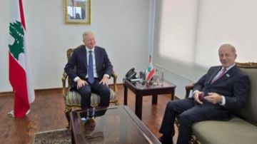 رجي بحث مع السفير الاميركي في التطورات