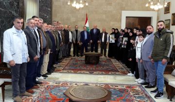 عون: تصريحات براك مرفوضة من كل اللبنانيين وعودة الأسرى من السجون الإسرائيلية أولوية عون: تصريحات براك مرفوضة من كل اللبنانيين وعودة الأسرى من السجون الإسرائيلية أولوية