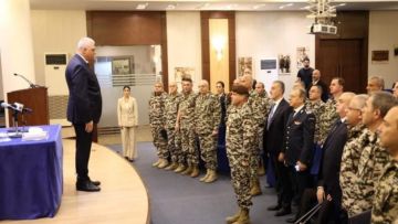 بالصور: توجيهات من اللواء شقير للضباط