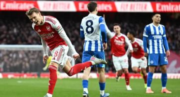 مدفعجية الصدارة يعودون.. أرسنال يتخطى برايتون