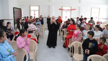 إحتفال ميلادي حاشد لأطفال رعية سيدة البحار المارونية صور