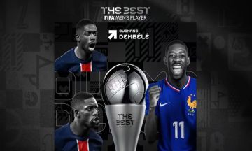 ديمبلي يتوّج بجائزة أفضل لاعب في العالم