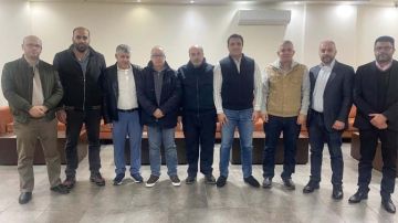 النائب إيهاب مطر استقبل وفدا من أساتذة الجامعة اللبنانية حيث عرضوا وجهة نظرهم حيال ملف تفرغهم في الجامعة.