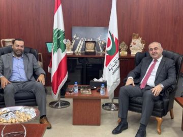 بدران يبحث مع الدكتور رشيدي تعزيز التعاون بين الجامعة اللبنانية وجامعة غرونوبل