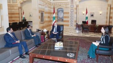 سفير قطر يؤكد من السراي استمرار دعم الدوحة للبنان في مختلف المجالات