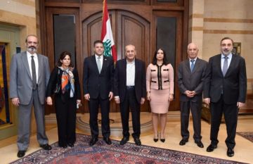 بري استقبل وفد إدارة مرفأ بيروت والتقى رئيسة مجلس إدارة المصرف التجاري السوري اللبناني