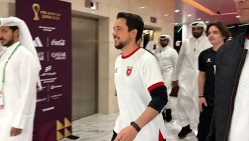 ولي العهد الأردني والأمير هاشم يدعمان 