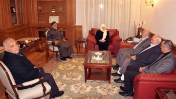 بهية الحريري تلتقي مجلس الأمناء الجديد للهيئة الإسلامية للرعاية ووفدا من جمعية Barakah- Charity Lebanon