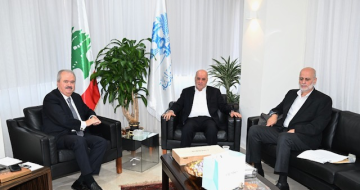 جابر بحث مع شري ودرغام في التعويضات عن الأبنية المتضررة في الضاحية