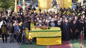 حزب الله يشيع الشهيد المجاهد علي فادي محسن بموكب مهيب في بلدة تول الجنوبية