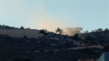 غارة من مسيرة تستهدف تلة ساري بين منطقتي العزية والشخروب وشمال كفركلا