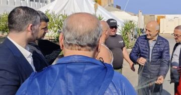 وزارة الزراعة بالتعاون مع الفاو وزعا شباك صيد في ميناء صور