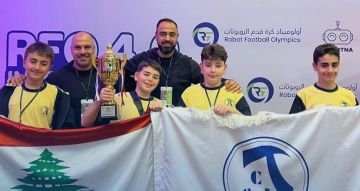 طلاب ثانوية مار يوسف الأنطونية - كسارة-زحلة يتألقون في الروبوتيكس طلاب ثانوية مار يوسف الأنطونية - كسارة-زحلة يتألقون في الروبوتيكس