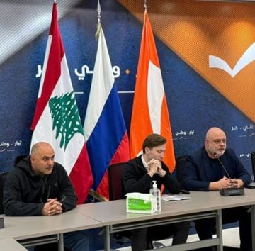 ندوة تربوية عن المنح الروسية للطلاب اللبنانيين من تنظيم لجنة التعاون بين التيار الوطني الحر وحزب روسيا الموحدة 
