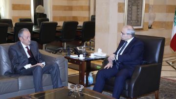 سلام استقبل سيمون كرم.. وعرض لنتائج اجتماع الميكانيزم