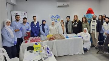 نشاط توعوي لمرضى السكري من النوع الأول في مركز د. نزيه البزري في صيدا نشاط توعوي لمرضى السكري من النوع الأول في مركز د. نزيه البزري في صيدا