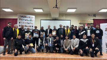 التعبئة التربوية لحزب الله كرمت الأساتذة والطلاب الشهداء في كليات الفرع الخامس للجامعة اللبنانية في صيدا