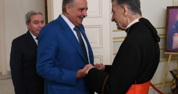 أرسلان بعد لقائه الراعي: بكركي حاضنة وضامنة لتثبيت اللبنانيين بالوحدة والتلاقي أرسلان بعد لقائه الراعي: بكركي حاضنة وضامنة لتثبيت اللبنانيين بالوحدة والتلاقي