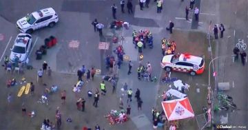 فيديو جديد... نزعا سلاح أحد منفذي هجوم سيدني قبل مقتلهما فيديو جديد... نزعا سلاح أحد منفذي هجوم سيدني قبل مقتلهما