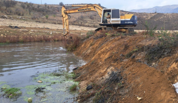 مصلحة الليطاني: متابعة أعمال تنظيف في صغبين الحوض الأعلى