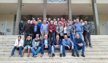 المساعدون القضائيون واصلوا اعتكافهم لليوم الثاني مطالبين بتسوية أوضاعهم