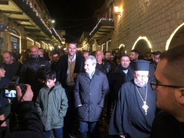 أبو فاعور في افتتاح القرية الميلادية الأولى في راشيا: هذه الحياة المشتركة نحرص عليها أبو فاعور في افتتاح القرية الميلادية الأولى في راشيا: هذه الحياة المشتركة نحرص عليها