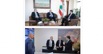 جولة ميدانية لكتلة نواب الأرمن في مرفأ بيروت