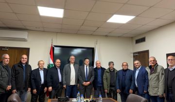 لقاء بين النفي ومخاتير بيروت